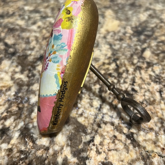 Dear Mom ...... heart with lock stand - Picture 4 of 4